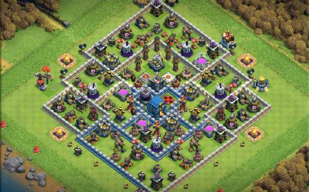 Unbeatable TH12 Farming Base for Ultimate Defense