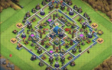 Top TH12 Farming Base for Maximum Loot Safety