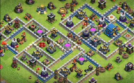 Top Town Hall 12 Farming Base for Loot Protection