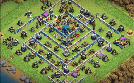 Exceptional TH12 Farming Base with Link