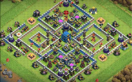 Best TH12 Trophy Base Design for Clash of Clans