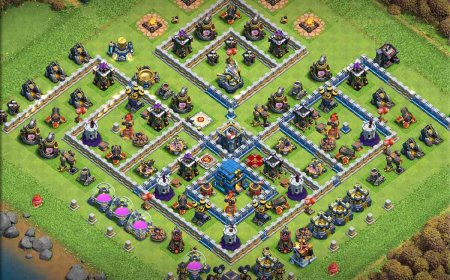 Top TH12 Trophy Base Link For COC Wars