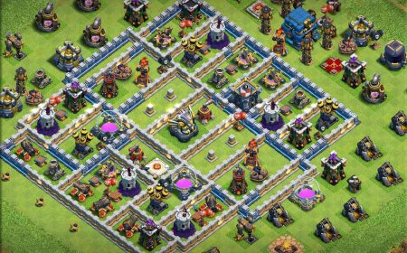 Strategic Town Hall 12 Base for Competitive Play