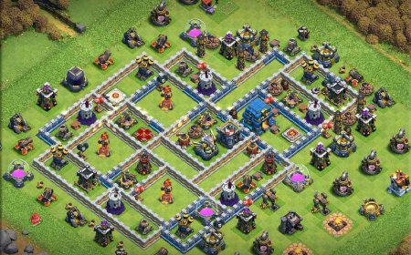 TH12 Trophy Base Layout for Competitive Edge