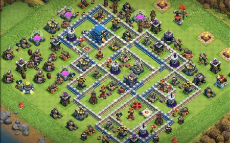 Top TH12 Trophy Base for Clash of Clans War