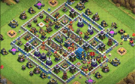 TH12 Trophy Base New Update for Current Meta