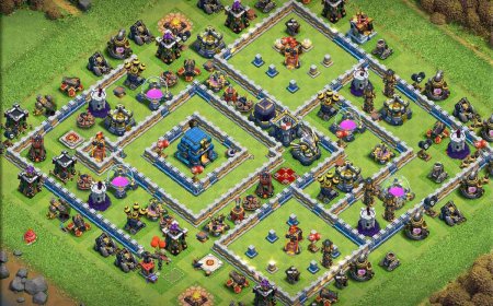Exceptional TH12 Hybrid Base Link for Clash of Clans