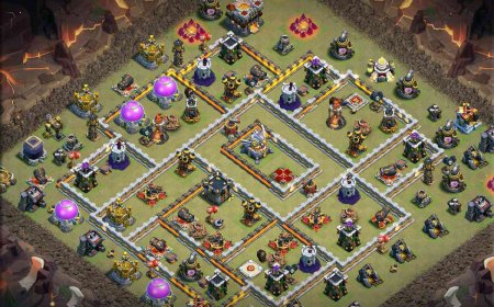 Unbeatable War Base TH11 for Maximum Protection
