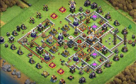 Hard Town Hall 11 Base Layout for Champions
