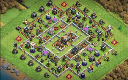 Top Town Hall 11 Trophy Base for Elite Players