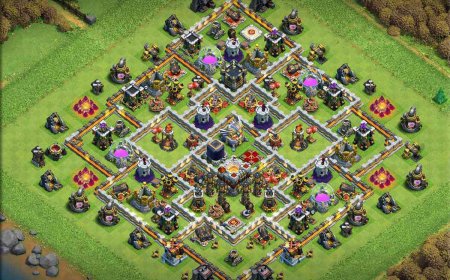 High-Performance TH11 Farming Base for CoC