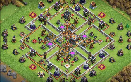 Creative TH11 Farming Base with Link for Easy Copy