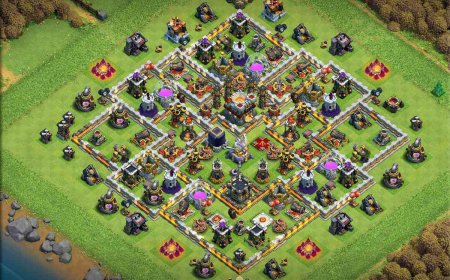 Best CoC TH11 Hybrid Base Link for Instant Copy