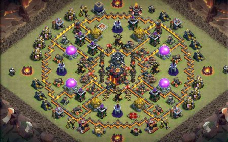 Highest Rated TH10 War Base for CoC
