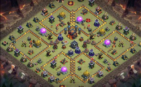 Best TH10 Base with Link for Clash of Clans | Anti Everything