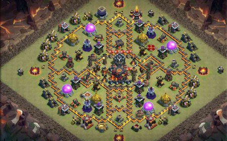 Anti-Everything TH10 Base for War Strategy