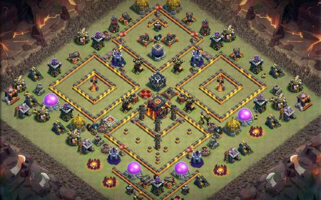 Best TH10 War Base for Anti-1 Star Strategy