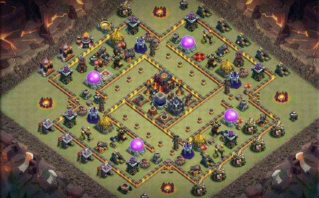 Legendary TH10 Base Layout for Anti-Everything