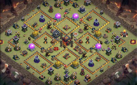 TH10 War Base Layout for Maximum Protection