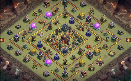 Insane TH10 Base for Strategic War Planning