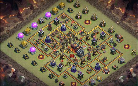 CoC TH10 Best Base for Optimal Defense