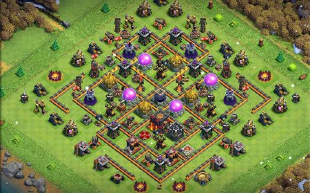Best Town Hall 10 Farming Base Against Raids