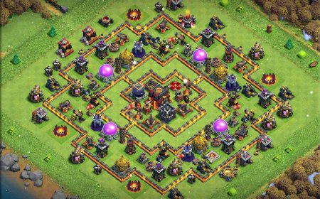 Legendary TH10 Base Layout for Total Loot Protection