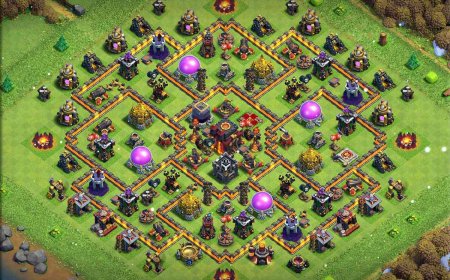 High Performance TH10 Farming Base Design