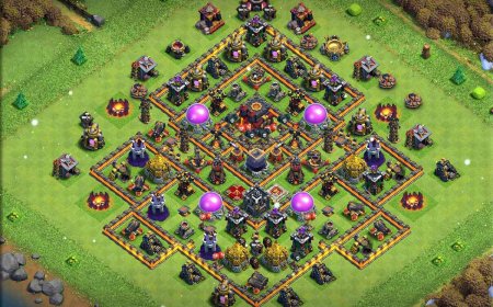 TH10 Farming Base Optimized for Raids
