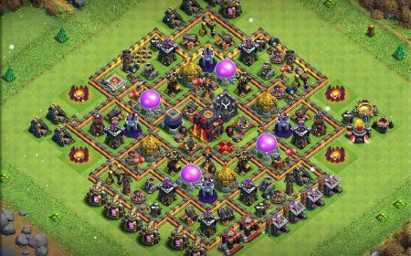 Highly Effective TH10 Farming Base Design
