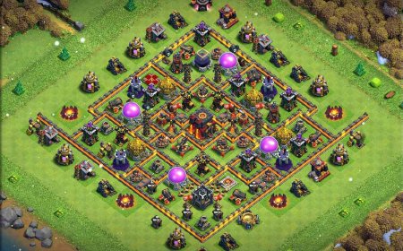 Reliable Town Hall 10 Base for Farming