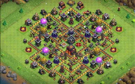 Powerful TH10 Base Layout For Clashers