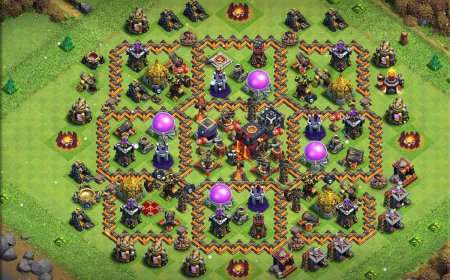Highly Effective Trophy Layout for TH10 Success