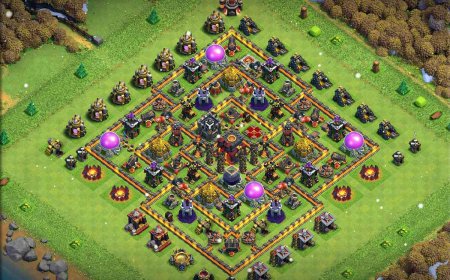 Exceptional Base Layout for TH10 Trophy Defense