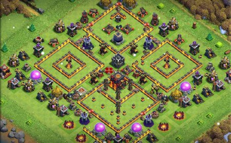Anti Dragon TH10 Strategic Base Design