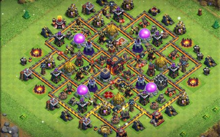 TH10 Base for Gaining Maximum Trophies