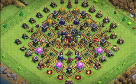Best CoC TH10 Base for Push Strategy