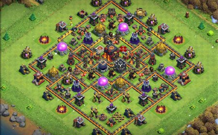 Creative TH10 Hybrid Base with Strong Anti Air Defense