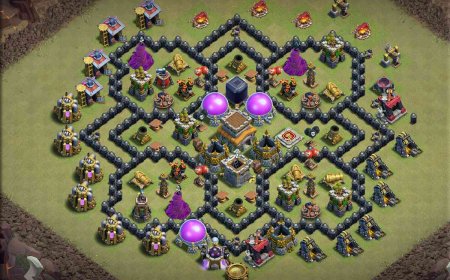 Best TH8 War Base Design
