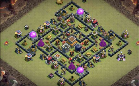 Pro TH8 Base for War and Farming