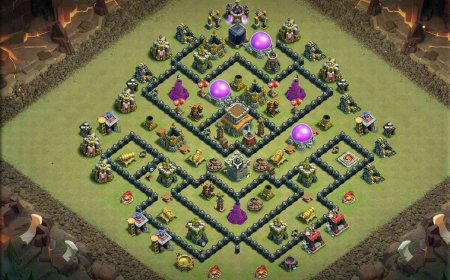 Best TH8 War Base Link for CWL