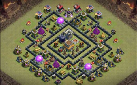 Legendary TH8 War Base for Maximum Defense