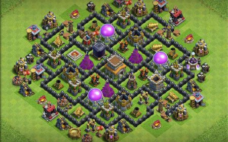 Highest Rated TH8 Farming Base Layout
