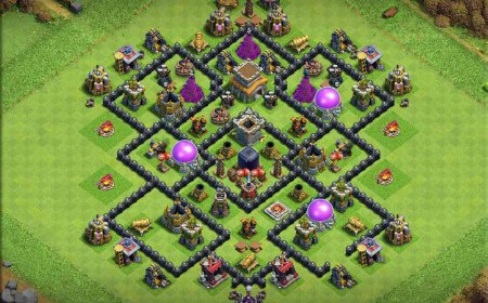 Top TH8 Farming Base with Link