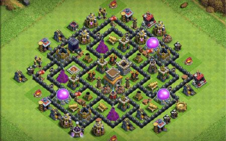 Best TH8 Trophy Base Layout for Clashing Triumph