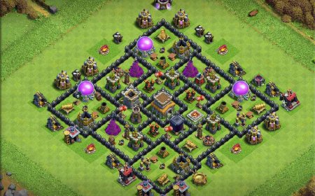 Clash of Clans TH8 Trophy Base for Serious Clans