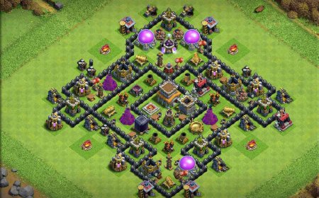 TH8 Trophy Base Layout for Optimal Defense