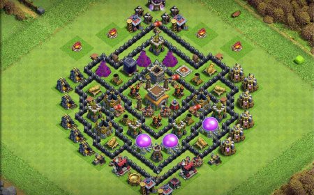 Top TH8 Hybrid Base for War