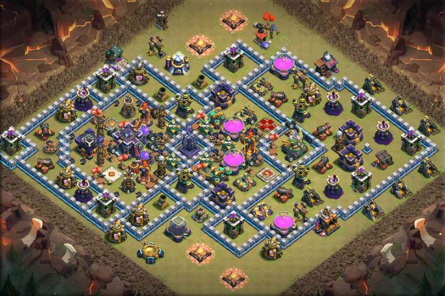 coc th16 war base link