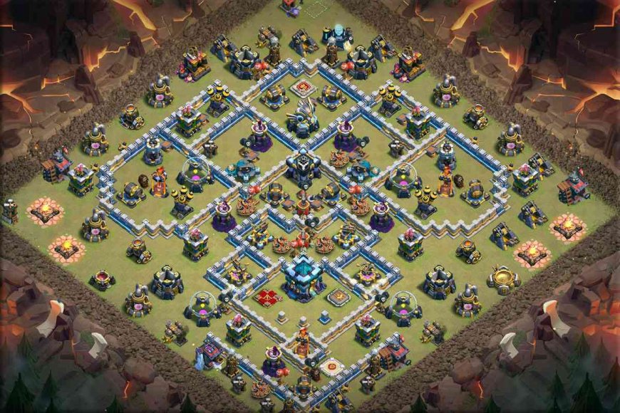 th13 strong war base with link